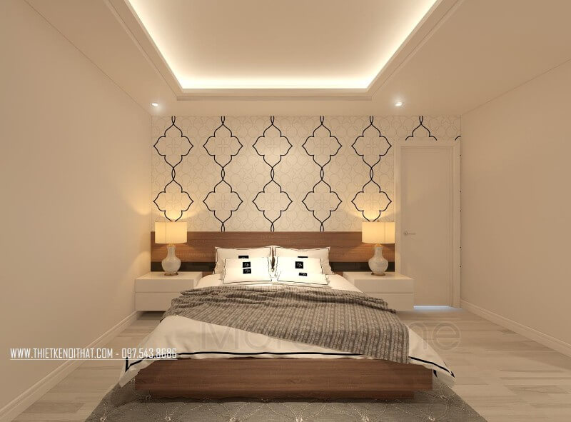 Giường ngủ gỗ công nghiệp Giường ngủ gỗ công nghiệp